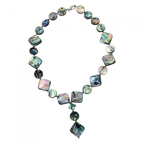 Ketting van abalone parelmoer 