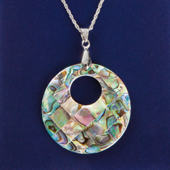 Ketting met Abolone aanhanger
