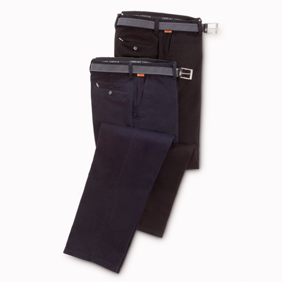 All in One chino broek Marine 