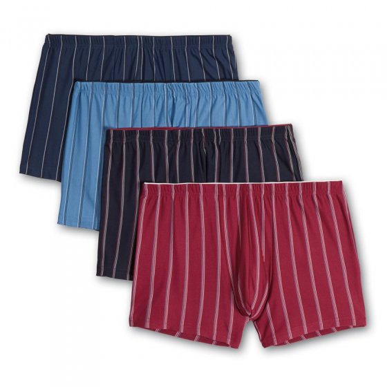 Microvezel retro short set van 4 stuks 