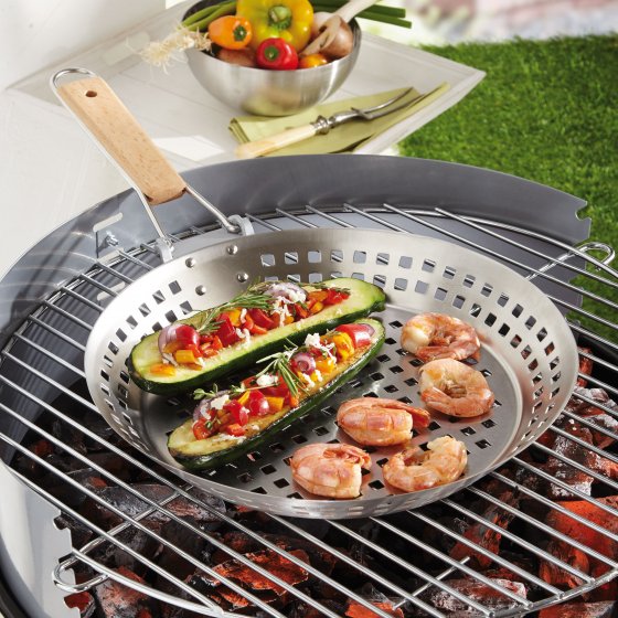 Edelstalen grillpan 