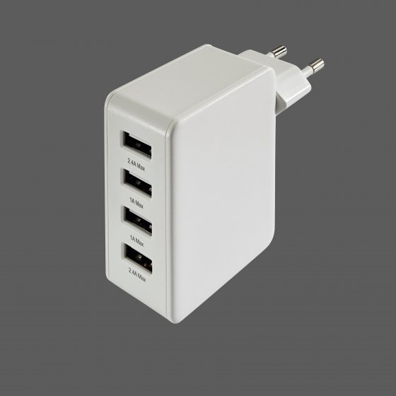4x USB-oplader