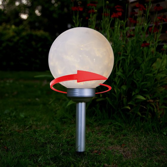 Roterende led-solarlamp 