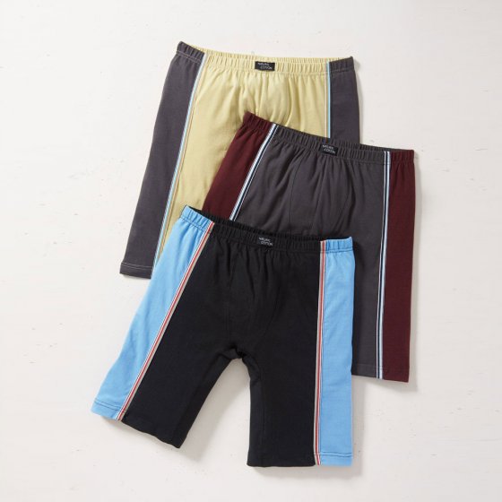 Katoenen longpants in set van 3 