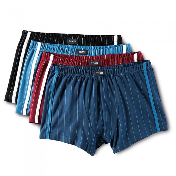 Katoenen retro-short Set van 4 5 (M) | Slip