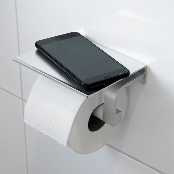 Toiletrolhouder met plateau 