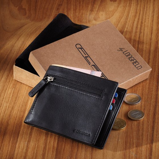 Lederen portemonnee  "Flat Wallet“ 