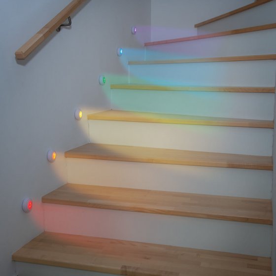 Lichtset met afstandsbediening Set van 5