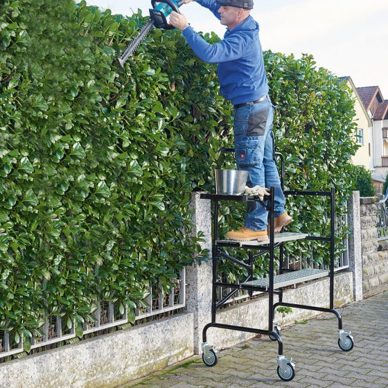 Verrijdbare steiger met plateau 