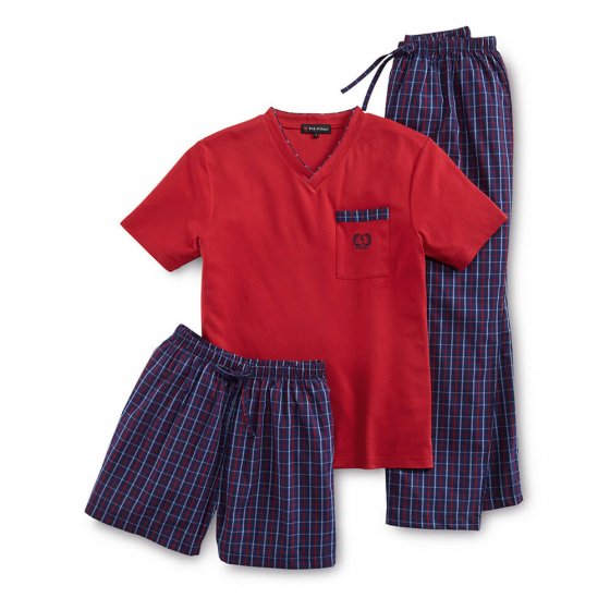 Driedelige pyjama XL | Rood#marine