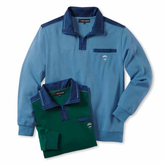 Thermo-sweatshirt M (48/50) | Lichtblauw