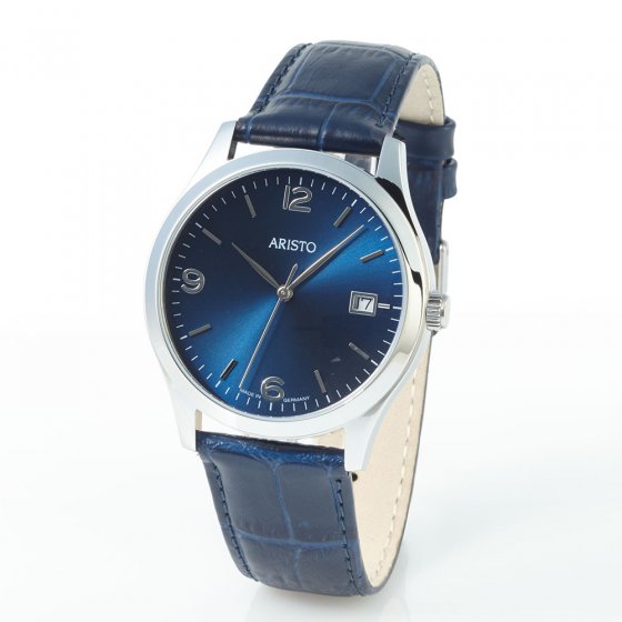 Horloge 'ARISTO BLUE RETRO'