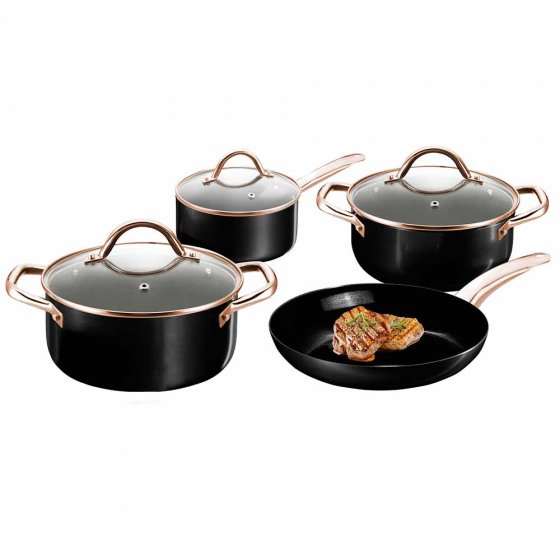 7-delige pannenset 'Ceraflon Excellent Diamant'