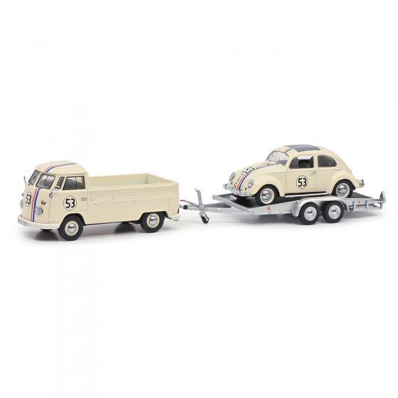 VW T1b #53 met aanhanger