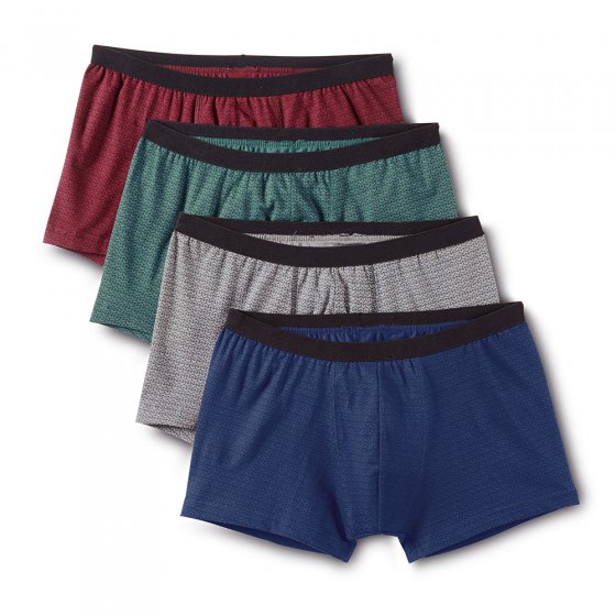 Modieuze retroshort Pak van 4 