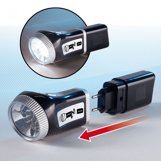 Zaklamp ’Light’n Plug’ 