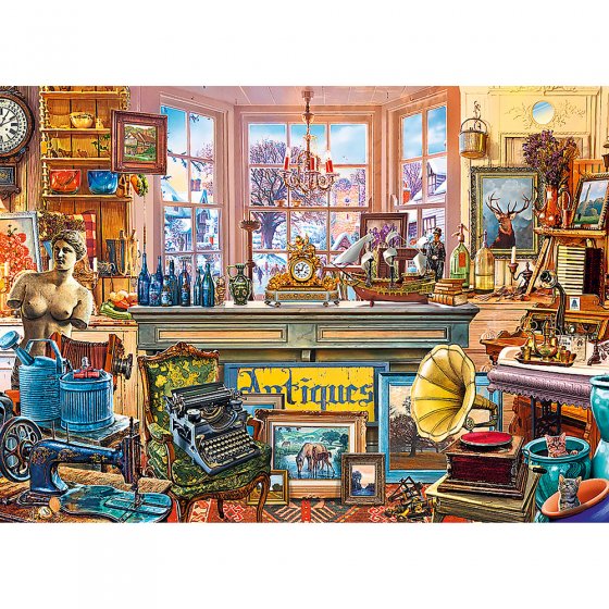Houten puzzel ’Antiekwinkel’ 