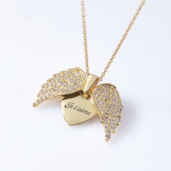 Ketting met hartmedaillon 