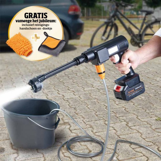 Draadloze 18V-Powerreiniger 'JET' 