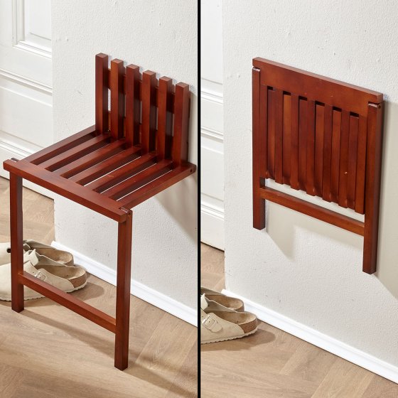 Opklapbare wandstoel 