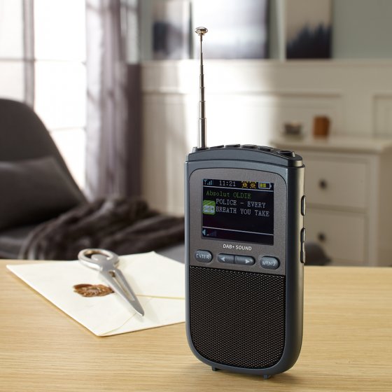 DAB+-zakradio met kleurendisplay 