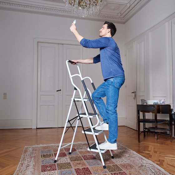 Ladder met 4 treden 