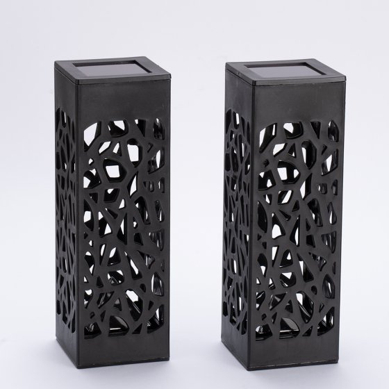 SOLARLAMPEN ’LUMIÉRE’, SET VAN 2 STUKS