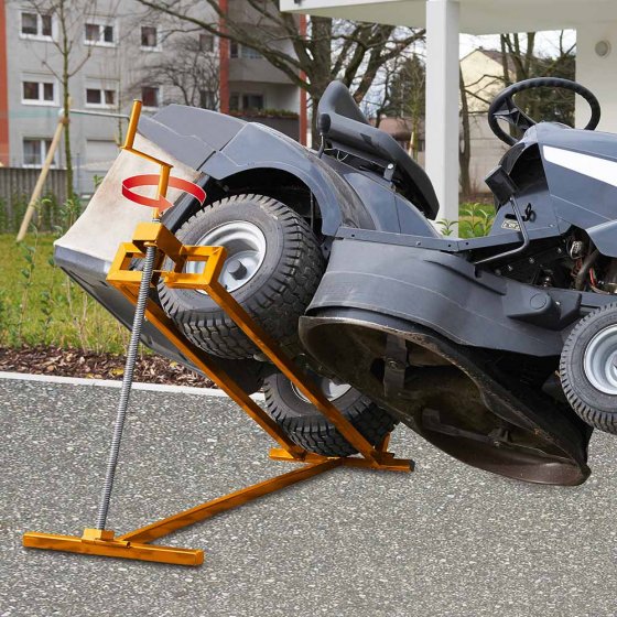 Heftoestel voor grasmaaier