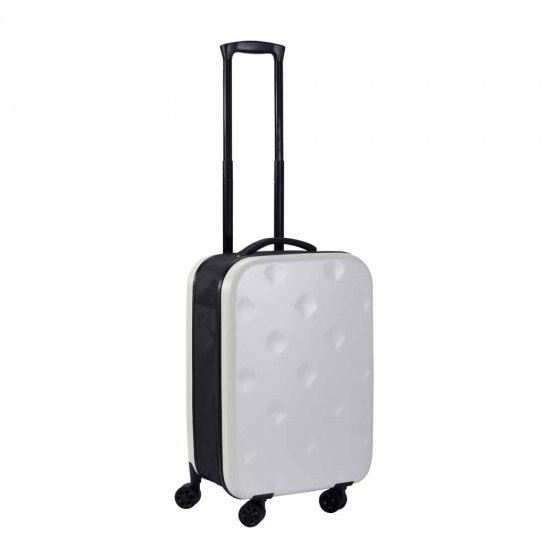 Ultraplatte rolkoffer Beige