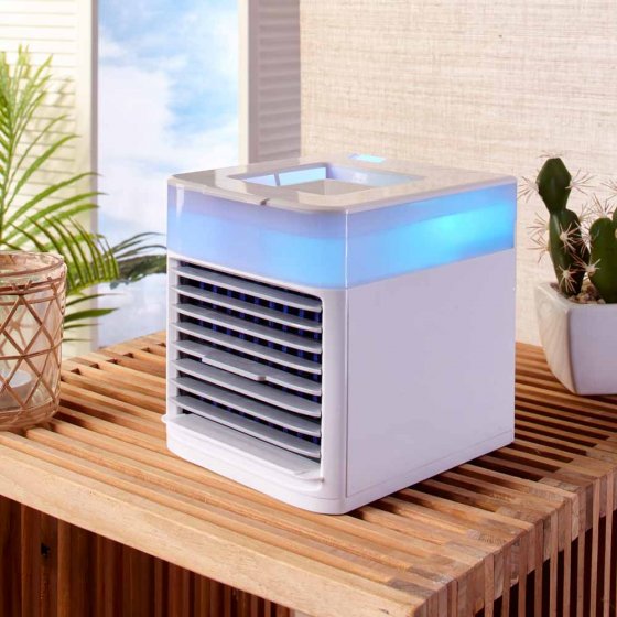 Mini-airco met sfeerverlichting 