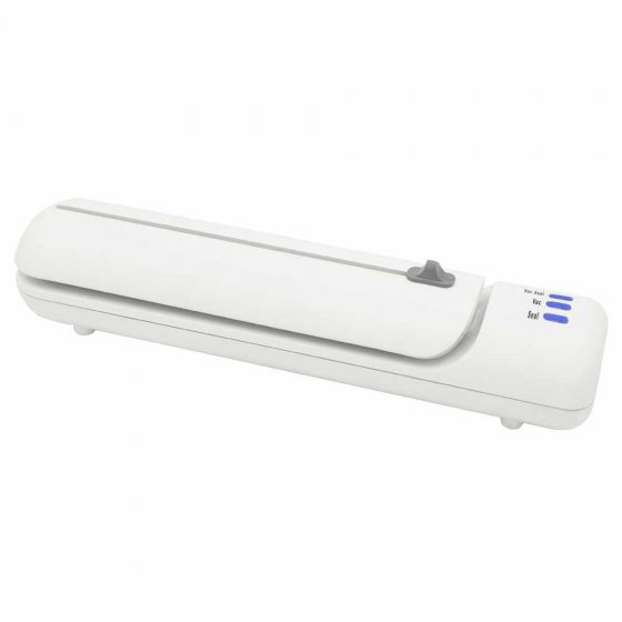 Vacumeermachine met foliesnijder 