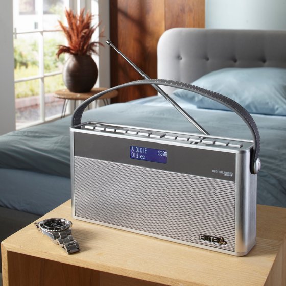 Oplaadbare DAB+ stereoradio