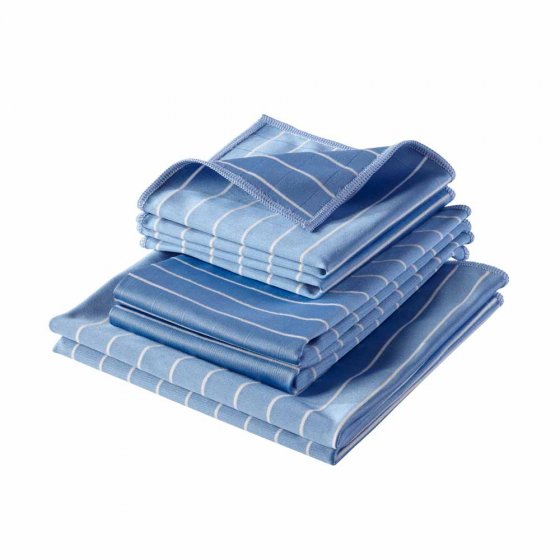 Glas- en raamdoek 'Diamond' in een set van 6 