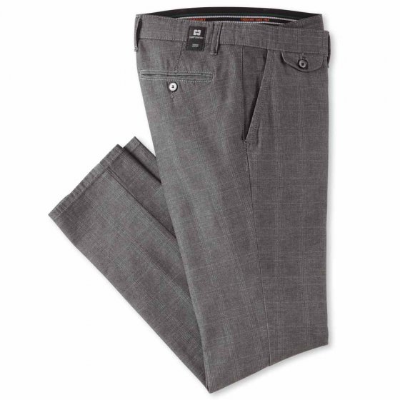 Elegante geruite katoenen broek