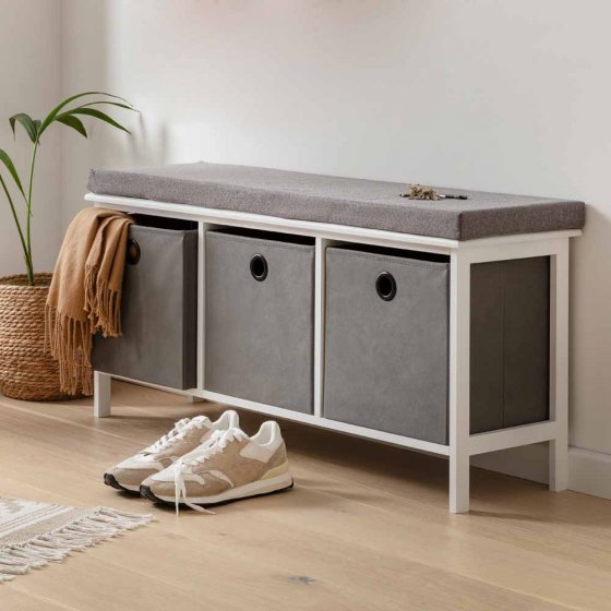 Zitbank met lades