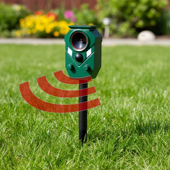 Ultrasone solar-mini-dierenverjager 