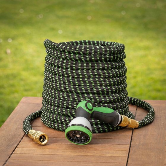 Flexibele tuinslang met snelkoppelingen 