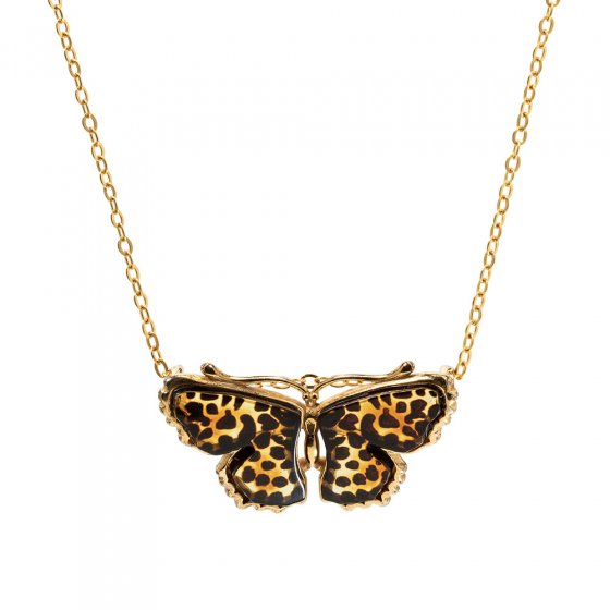 Vlinderhanger van barnsteen 