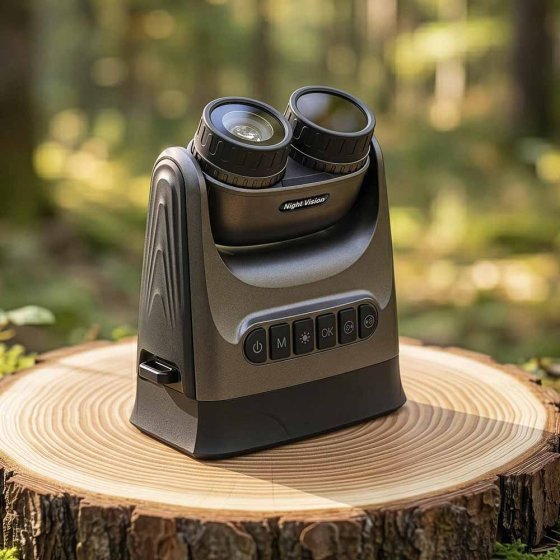 Infraroodcamera met draaibare lens 