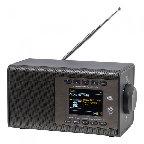 Krachtige DAB+-huishoudradio 