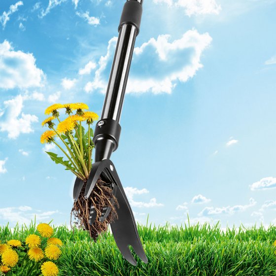 Krachtbesparende onkruidsteker 