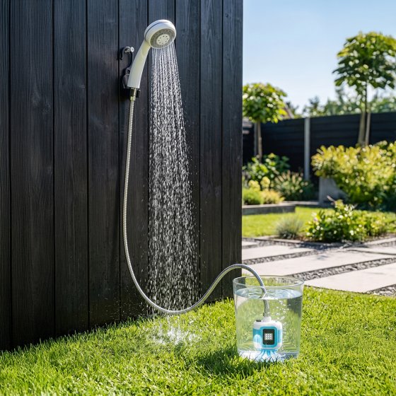 Draagbare tuindouche 