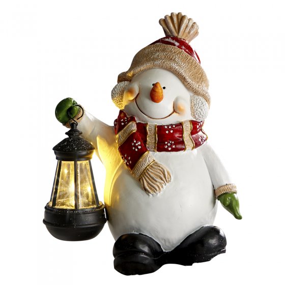 Sneeuwpop solarlantaarn