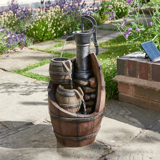 Zonne-energiebron Whisky-vaten 