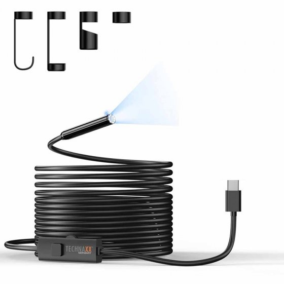 Endoscoopcamera met verlichting 