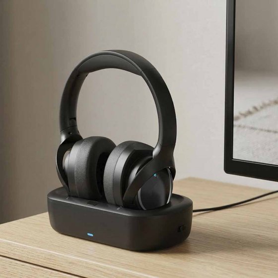 TV-hoofdtelefoon met basisstation 