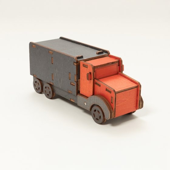 Puzzel-cadeautruck „Levering“ 