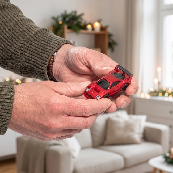 F40 met afstandsbediening (rood) 