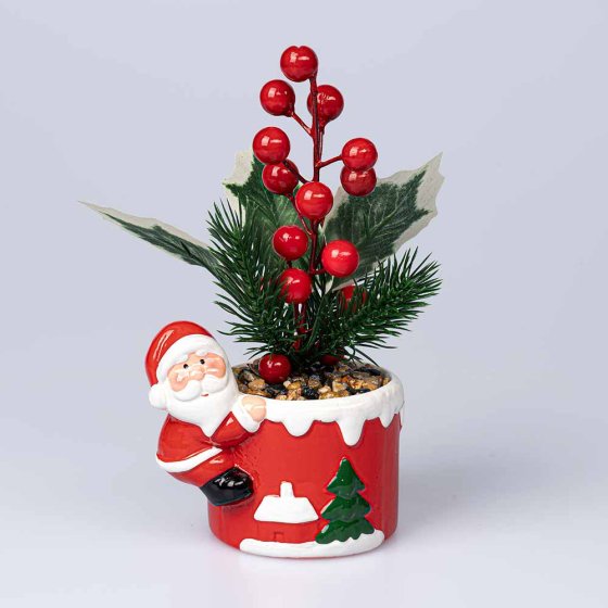Kerstbloemstuk “Santa” 