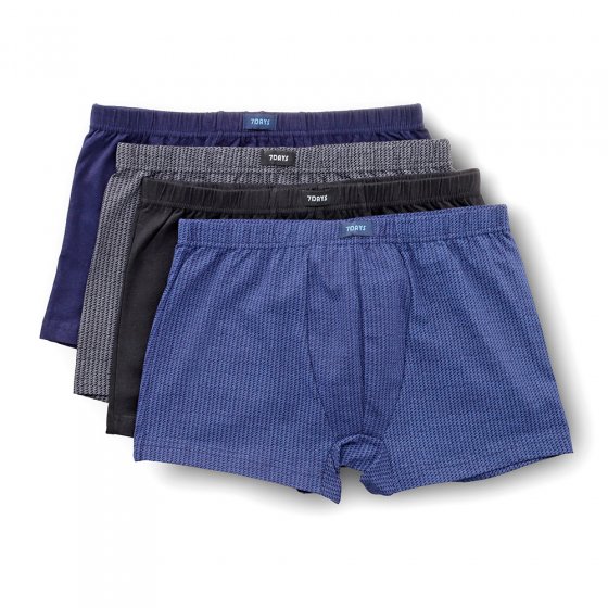 Katoenen retroshort Pak van 4
